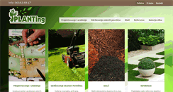 Desktop Screenshot of planting.rs